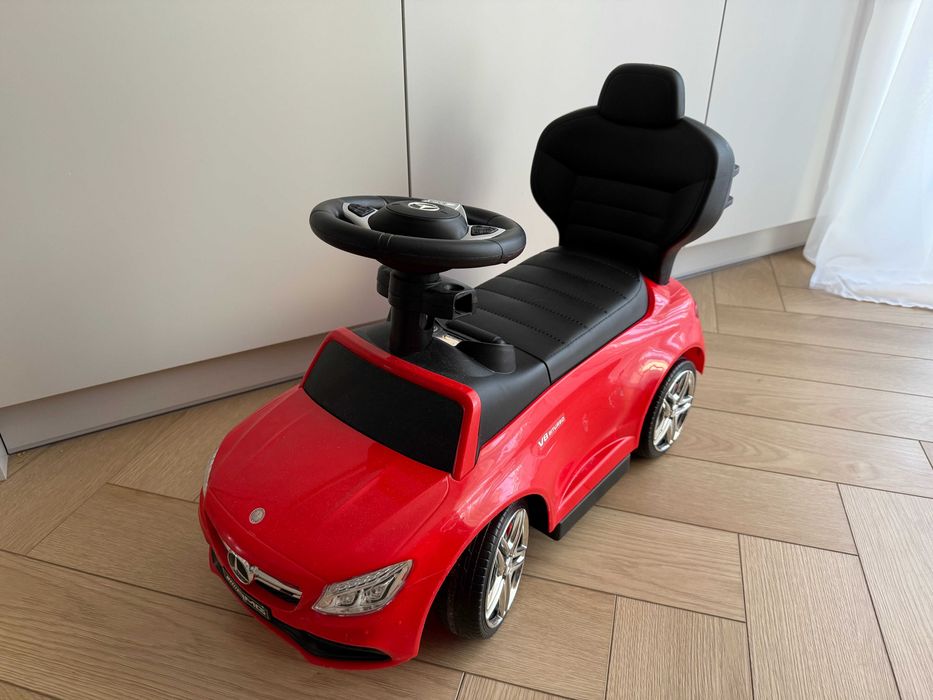 Toyz,  Mercedes Amg jeździk, Red czerwony samochód, jak Milly Mally