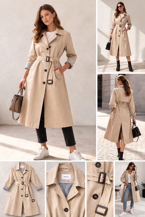 Тренч Плащ Reserved р. M