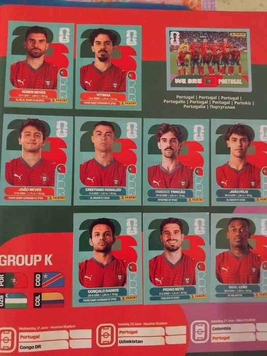 Álbum da copa completo
