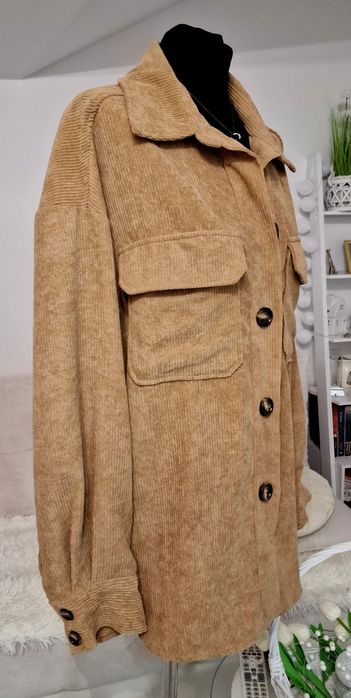 Koszula sztruksowa,camel.