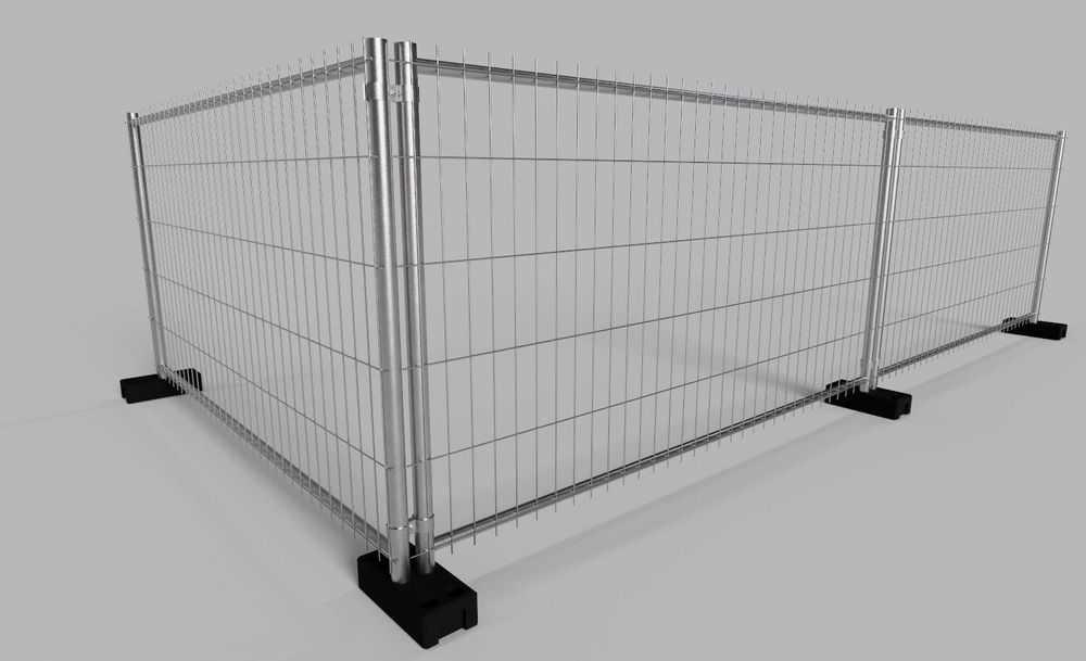 Ogrodzenia tymczasowe budowlane zabezpieczenie budowy panel Ażurowy