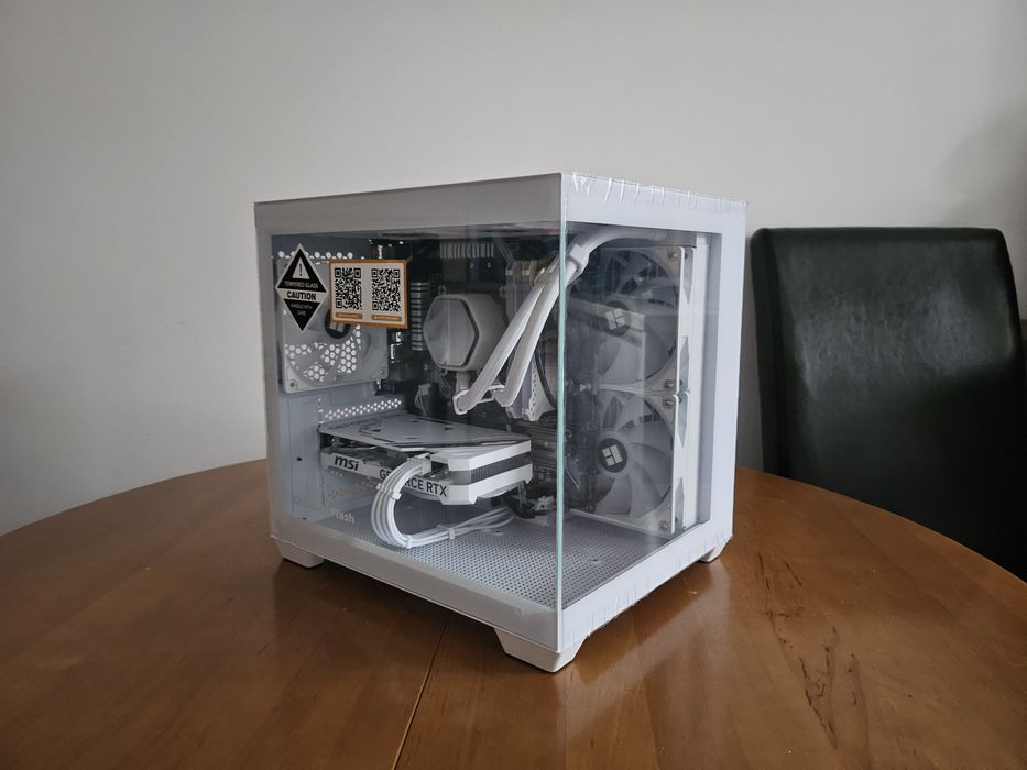 R5 5500 RTX 4060 16 GB RAM 1 TB SSD komputer gamingowy akwarium aRGB