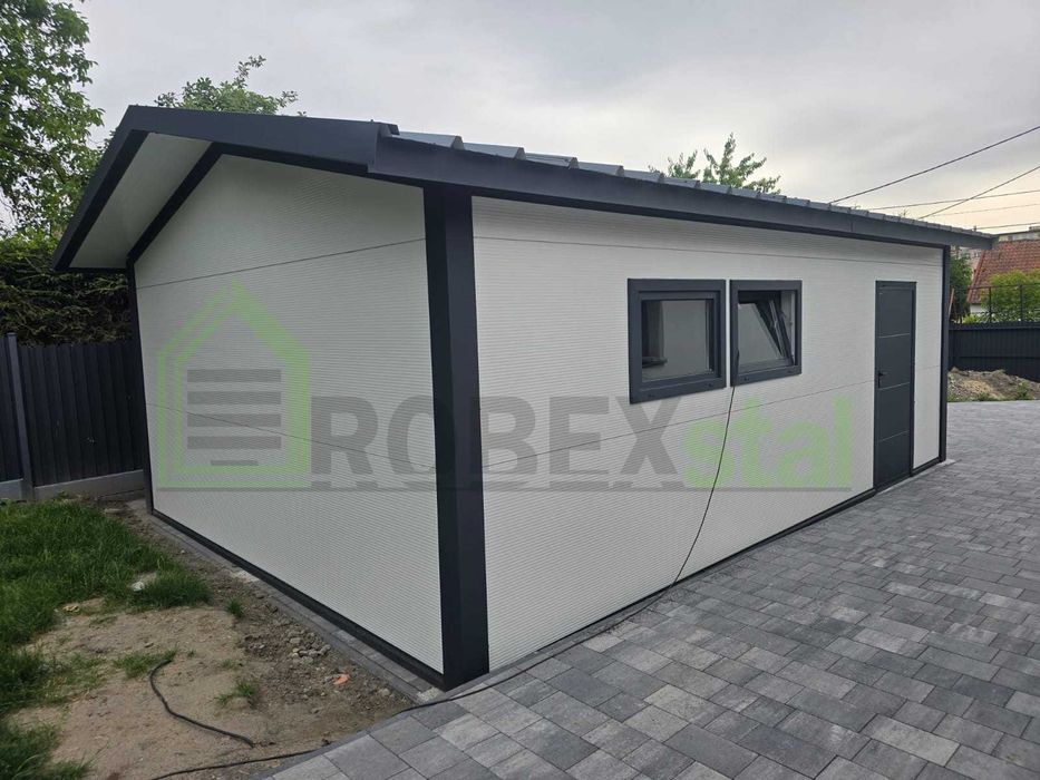 garaż ocieplany 5x7 płyta warstwowa brama segmentowa MONTAŻ CAŁY KRAJ