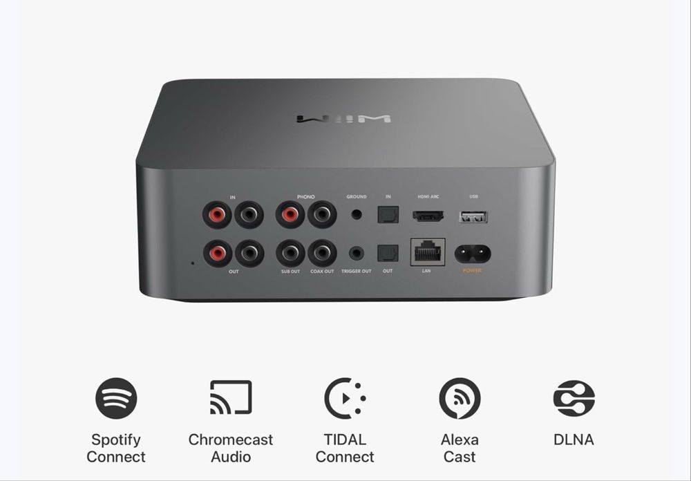 ЦАП стрімер WiiM Ultra (hdmi, інтернет радіо, фонокоректор)