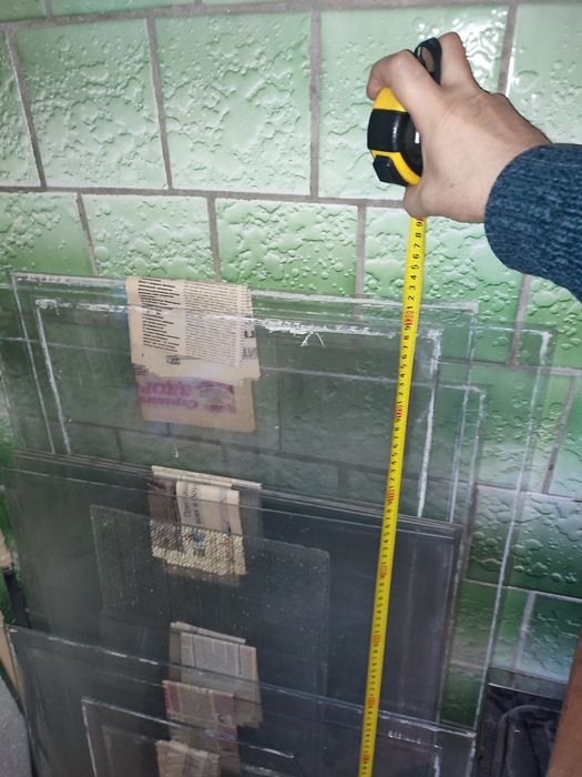 Стекло оконное б/у