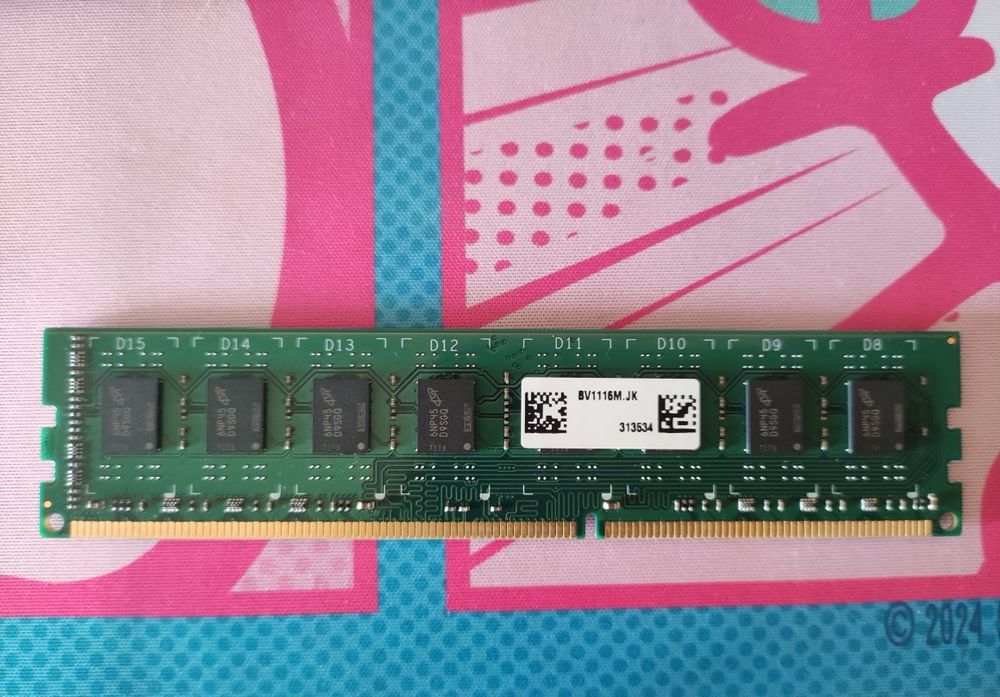 Memória RAM 8GB DDR3L 1600 mHz64585183234819121