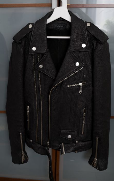 Kurtka skórzana Rage Age by Czapul ramoneska skóra Gucci 1of10 guns&tu