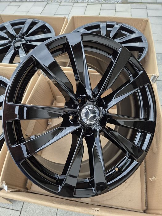 Felgi 19" 5x112 Mercedes OEM BMW Audi VW Skoda Cupra Mini Nowe Czarne | #A223C