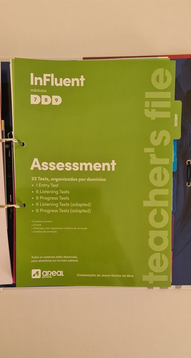 Dossier do professor manual Inglês - InFluent. Novo