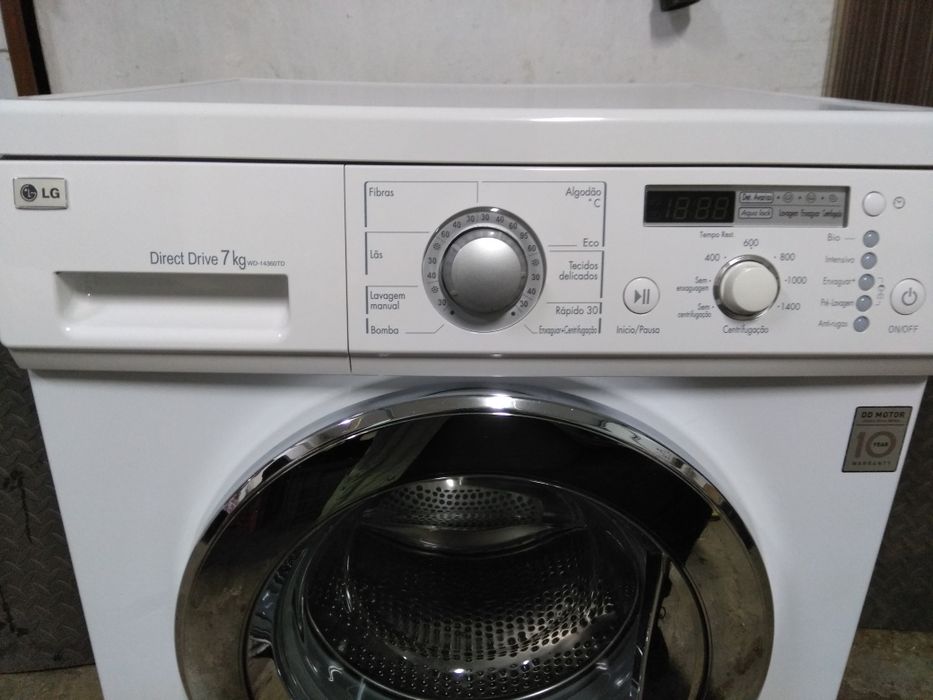 Máquina de lavar roupa LG 7kg