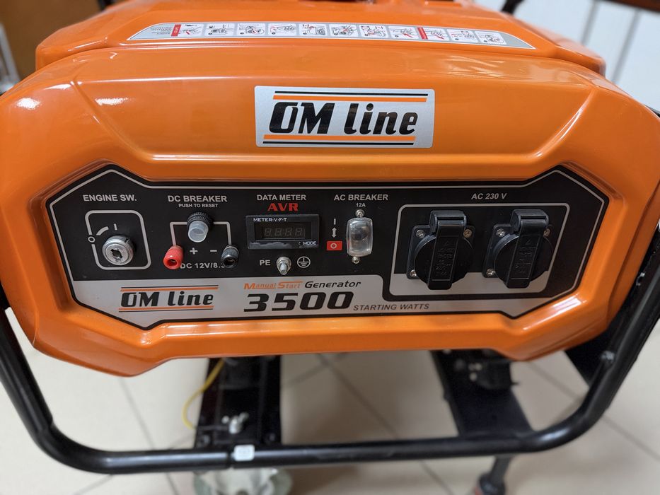 Генератор бензиновий  Om line 3500