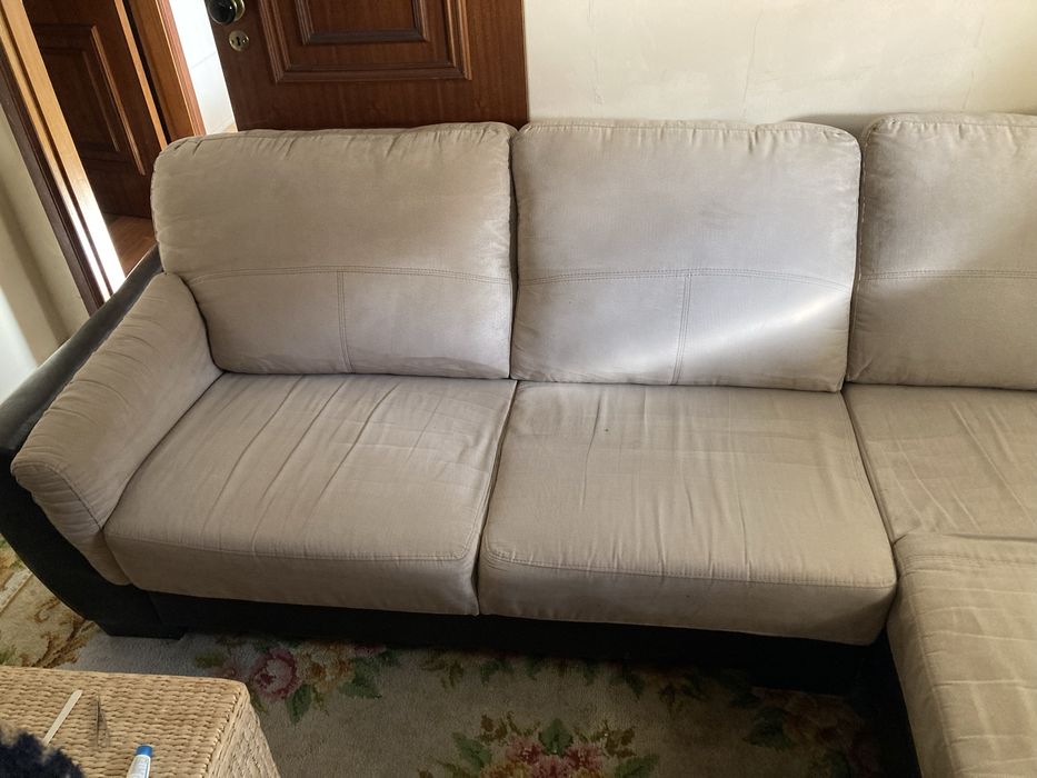 Venho sofa chaise longue em bom estado