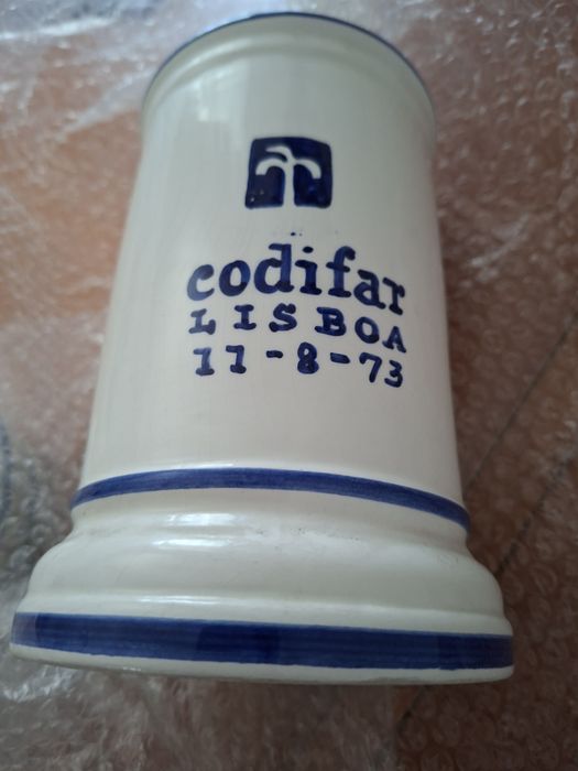 Pote de farmácia para ervas medicinais