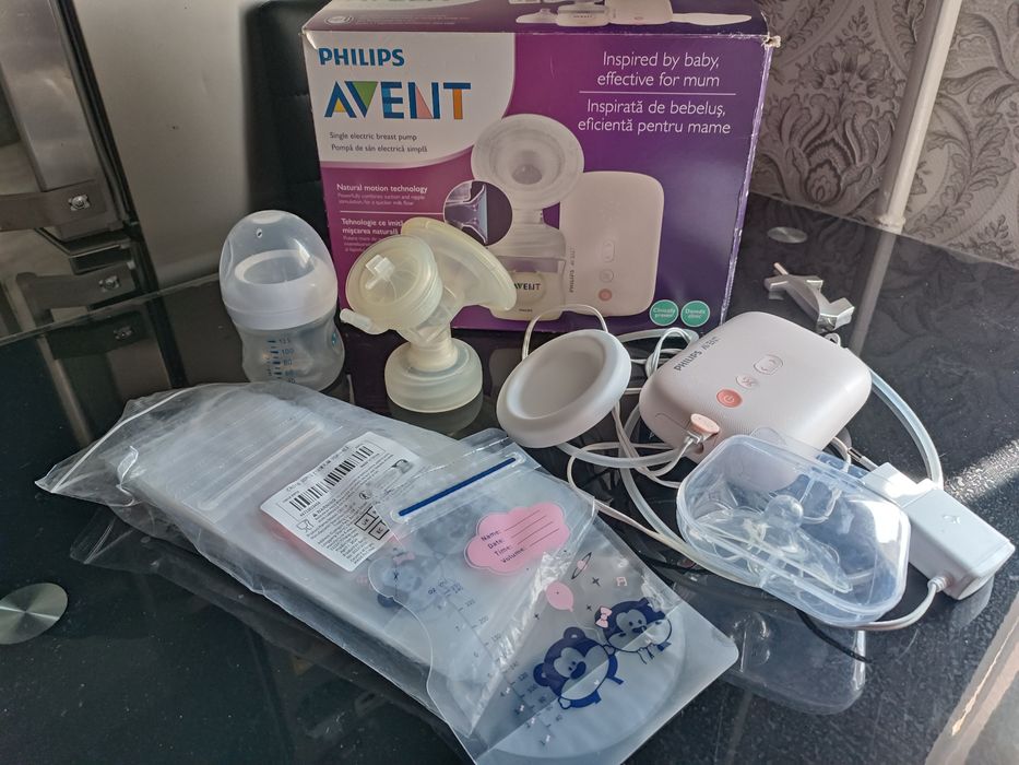 Електричний молоковідсмоктувач Philips Avent + додаткові аксесуари