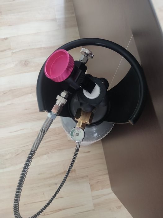 Przetoczka do Napelniania CO2 Quick Connect Róż Nowa Polecam