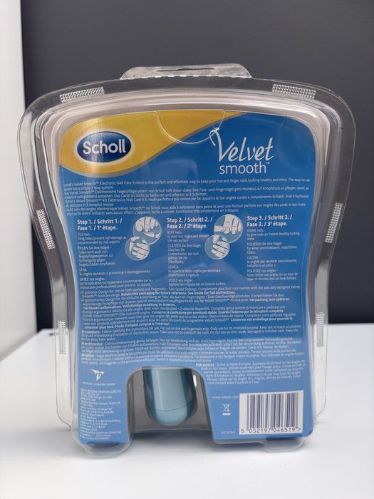 Scholl Velvet Smooth Elektroniczny pilnik do pielęgnacji paznokci