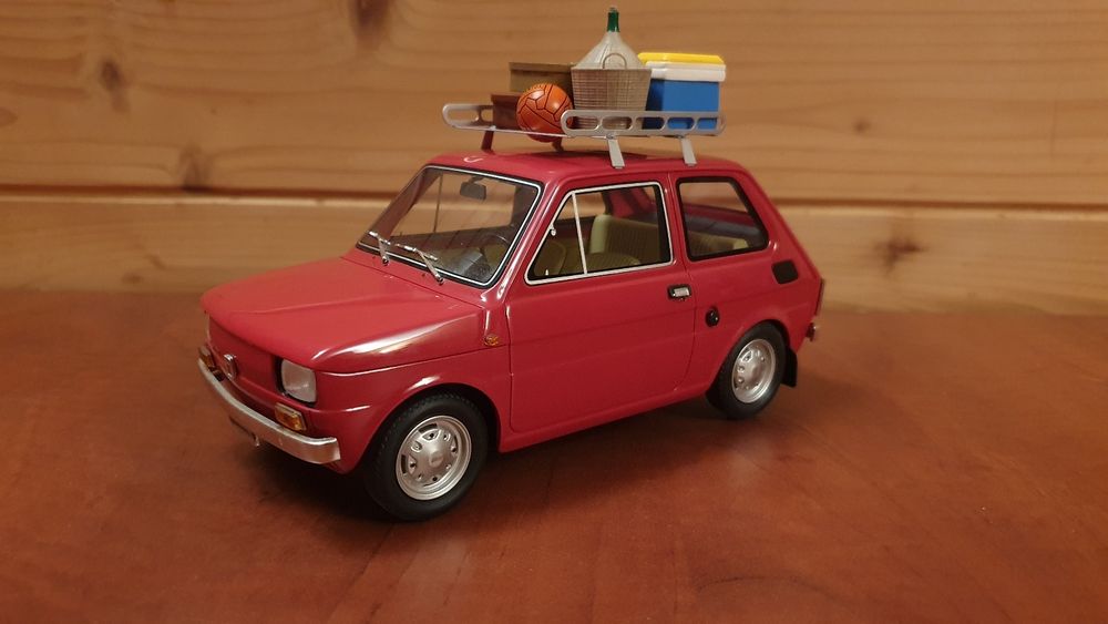 Laudoracing-model Fiat 126 - 1972r. 115/150 1:18