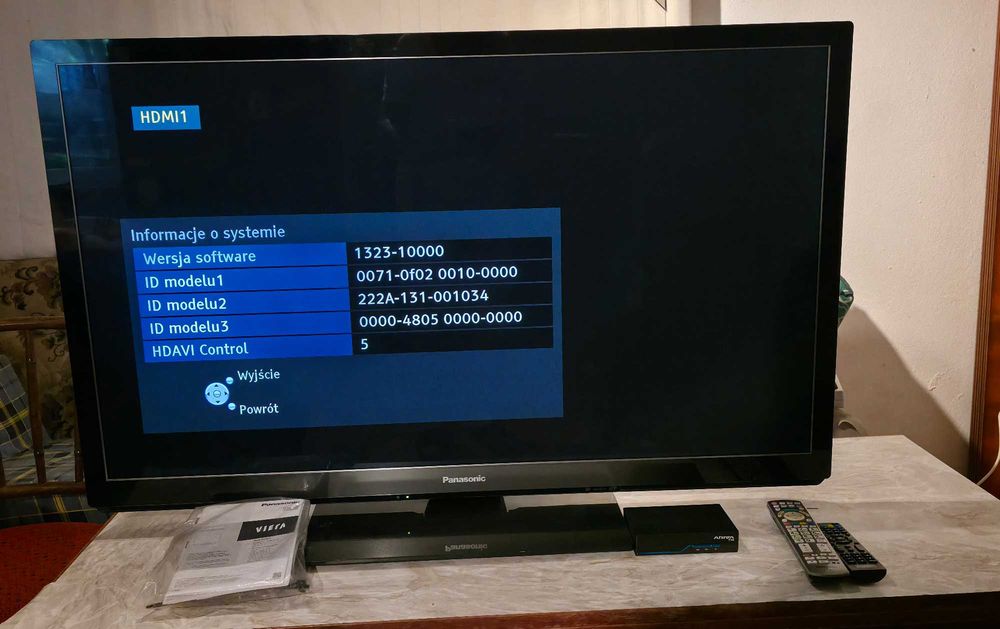 Telewizor plazmowy plazma Panasonic TX-P46GT30E 3D plus gratis