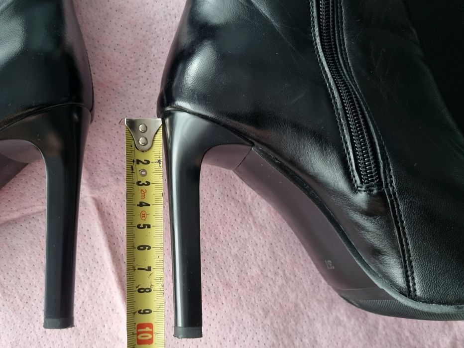 Półkozaczki skórzane Venezia