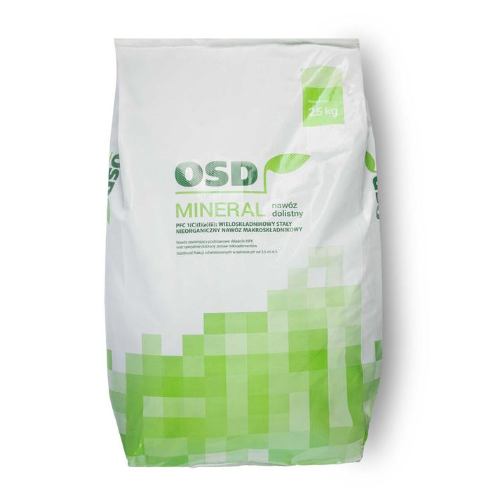OSD Mineral nawóz dolistny, stymulator wzrostu roślin 25 kg