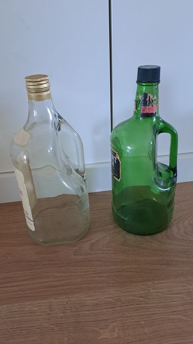 Garrafas de whisky antigas 1,75L