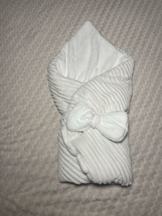 Конверт зимовий на виписку · Білий · Новий