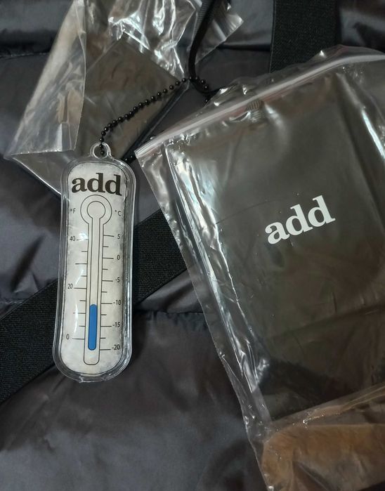 Пуховик мужской ADD Италия оригинал