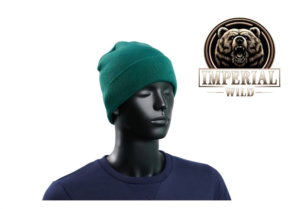 Czapka dziana zimowa