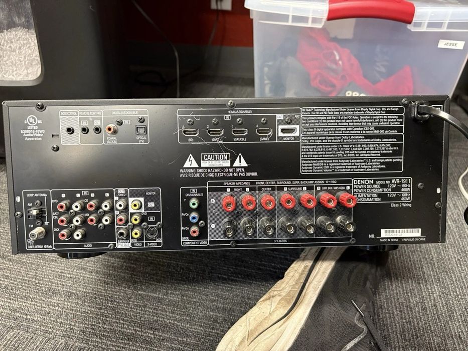Amplificador DENON AVR-1911