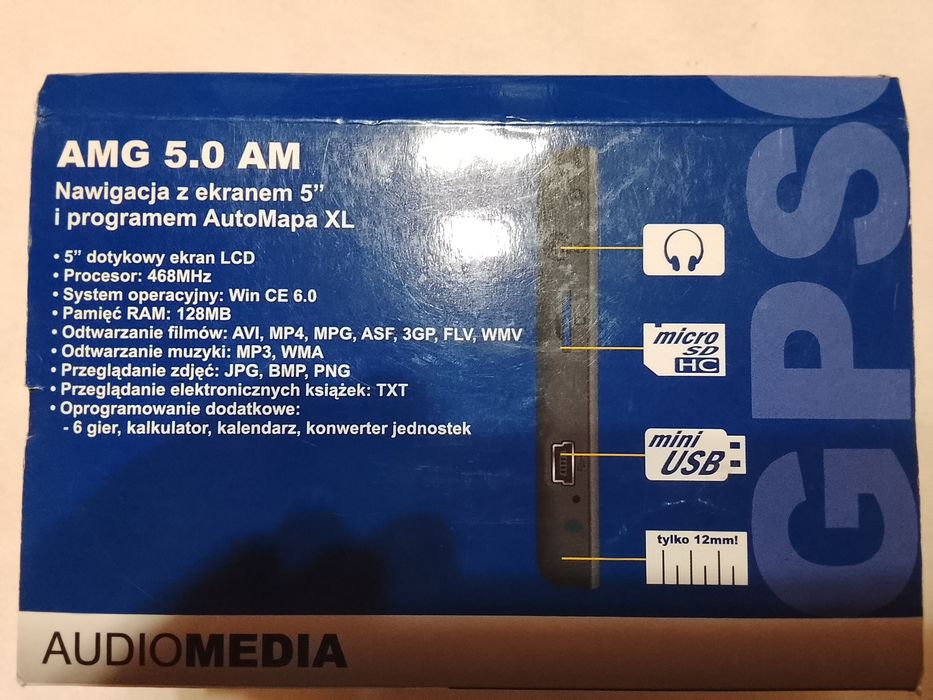 Nawigacja audio media 5''