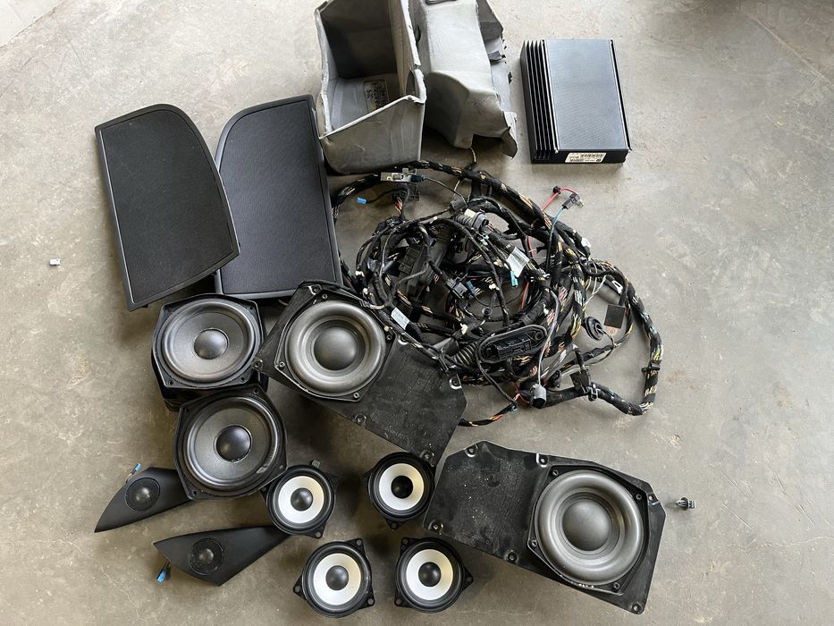 Zestaw naglosnienia bmw e85 z4 DSP Hi-Fi glosniki wiazka wzmacniacz