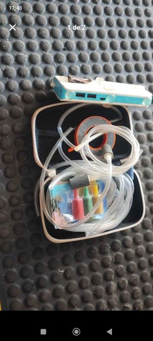 oxigenadoras com várias velocidades muito boas tem lanterna pawor bank