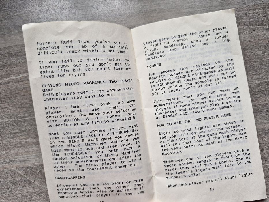 Pegasus Złota 5 Golden five książeczka oryginał NES