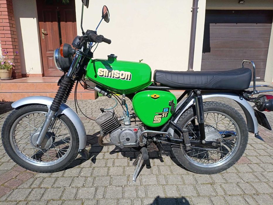 Simson S51 1989r zarejestrowany