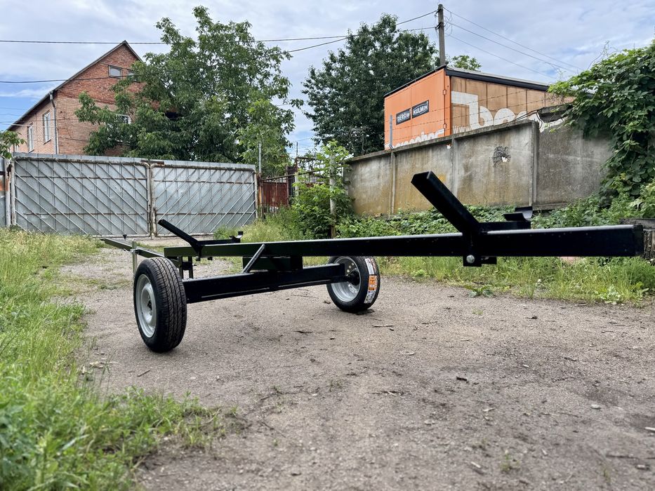 Візок універсальний тележка тєлєжка  від 3 до 5.8 м міні комбайн john deere claas dominator