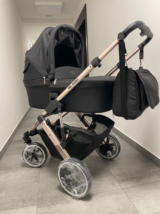 Wózek 2w1 ABC Design Salsa 4 Air Rose Gold – jak nowy