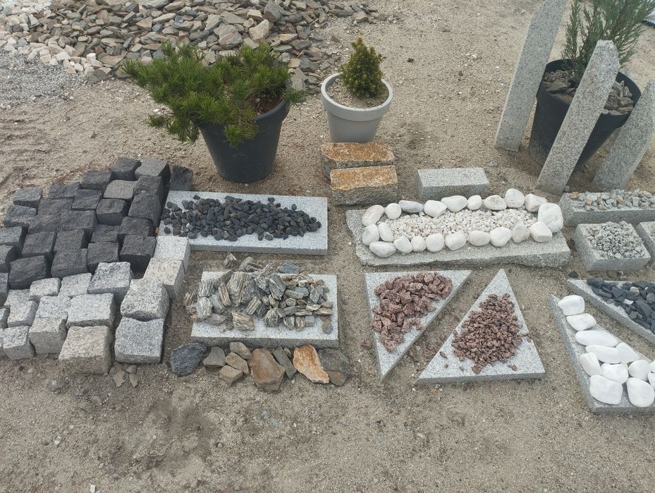 Grys Biała Marianna Kora  Łupek Grys Gnejs