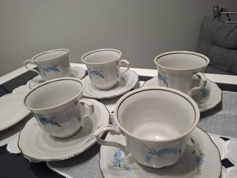 Porcelana Wałbrzych komplet do serwowania serwis do herbaty