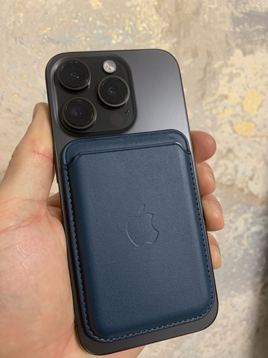 Кошелек кожаный магнитный magsafe для iphone