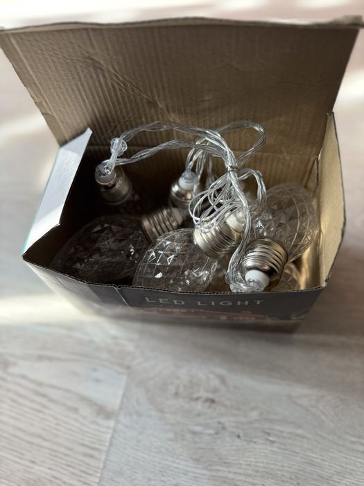 Гірлянда новорічні 2 м 10 ламп