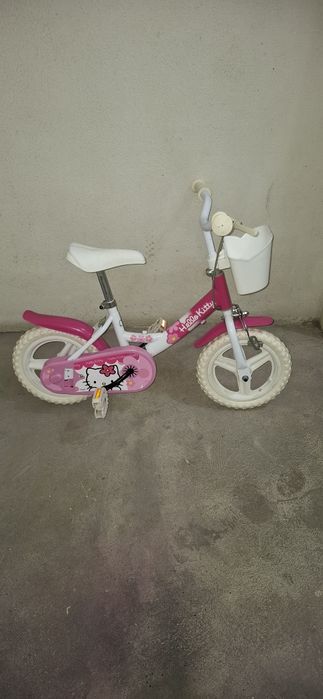 Bicicleta menina hello kitty