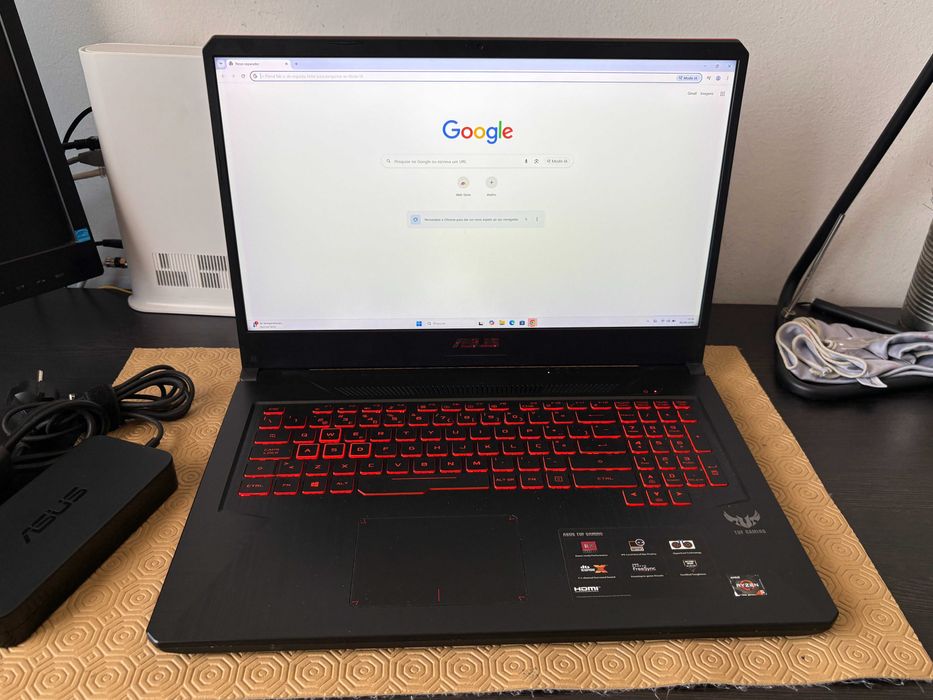 Portatil Asus TUF Gaming Ryzen 5/16Gb/512GB/17,3"