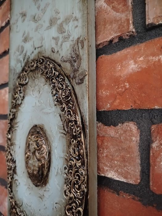 Rezerwacja -Obraz,panel dekoracyjny na 100 letniej desce