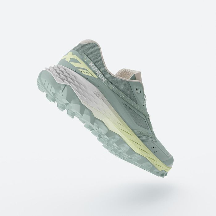 Sapatilhas de Trail Running Mulher XT8 Verde/Amarelo