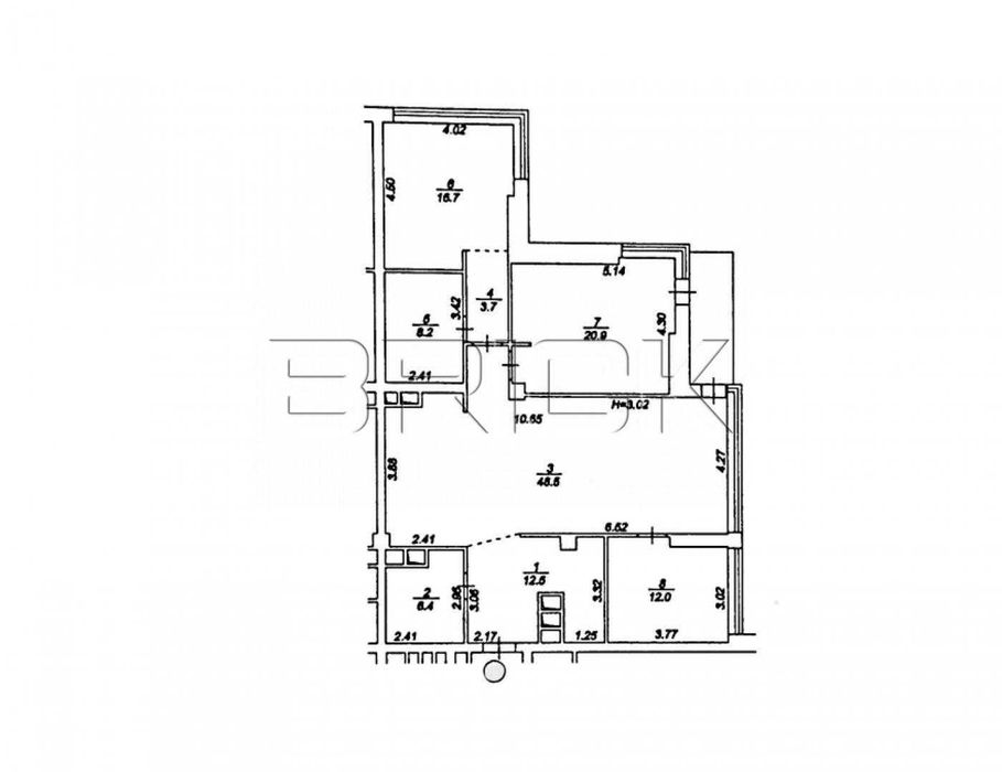 ‼️ БЕЗ% Продаж 3-к квартири в ЖК Skyline, 131 м2, ремонт, 560 000 USD
