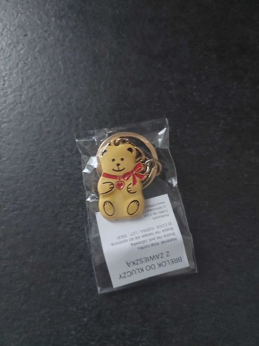 Lindt brelok miś