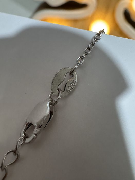 Conjunto de Colar c/ Pendente Prata 925 Novo