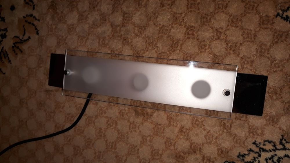 Lampa Led na ścianę z przełacznikiem