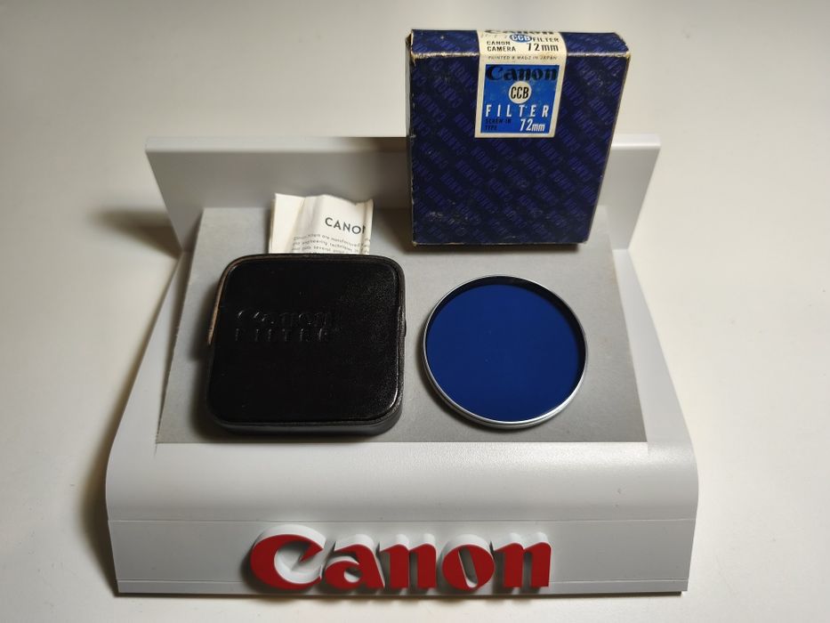 Filtro Canon Vintage Raro 72mm CCB
