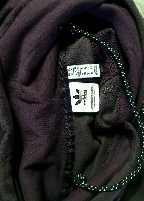 ADIDAS roz. 40 M oversize ? DAMSKA bluza polarowa z kapturem